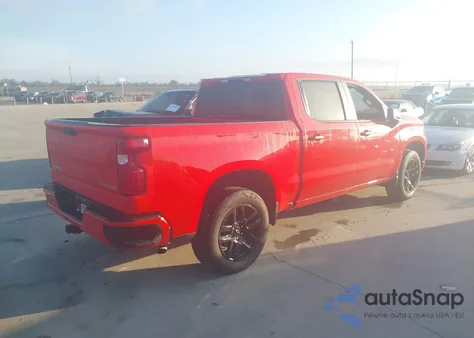 2025 Chevrolet Silverado 1500 2Wd Short Bed Custom z USA, uszkodzony, nr VIN 3GCPABEK4SG117192